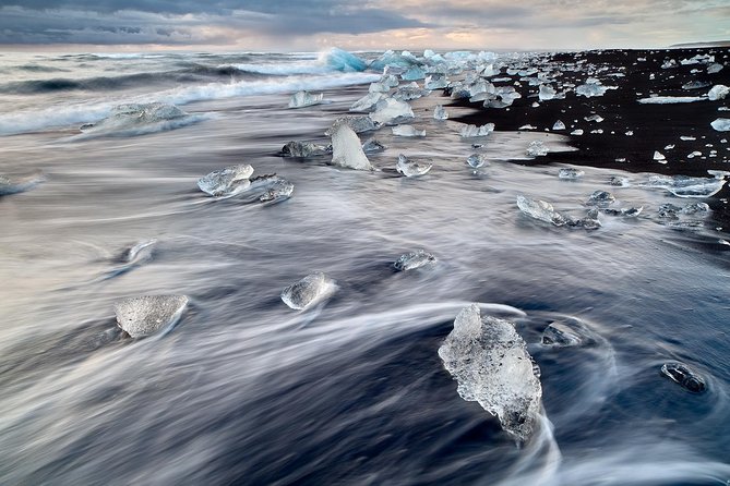 6-Day Minibus Tour Around Iceland from Reykjavik - Day 3: Diamond Beach, Jökulsárlón Glacier Lagoon, and Vatnajökull ice caves