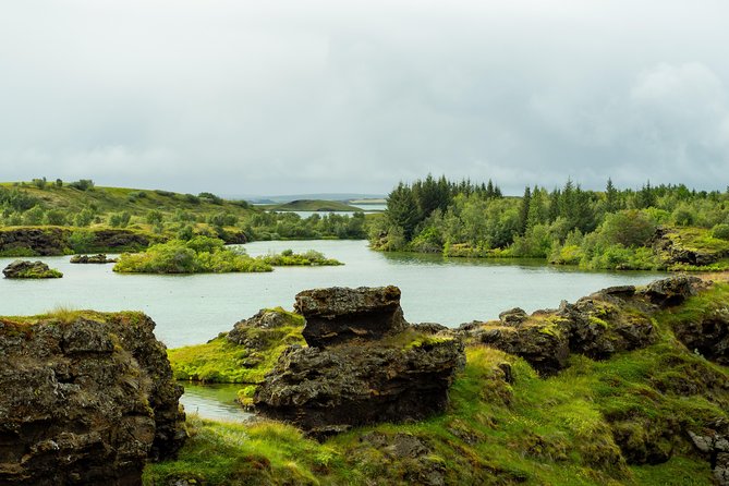 7-Day Small Group Journey Around Iceland - Day 3 Around Lake Myvatn: Goðafoss, Dark Castles, Pseudocraters, and Dettifoss