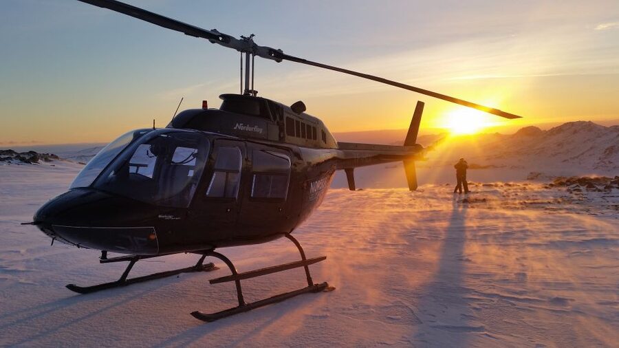 ATV & Helicopter combination tour From Reykajvik - Helicopter flight over Reykjavik: how the pilot makes it work