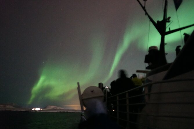 Aurora by Boat Reykjavik Adventure - Comfort that actually helps you watch: suits, cabins, WiFi, and restrooms