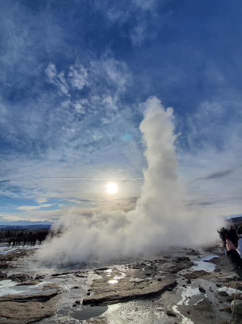 Best of Golden Circle + Laugarás Lagoon from Reykjavik - Geysir geothermal area and Strokkur: the best way to catch eruptions