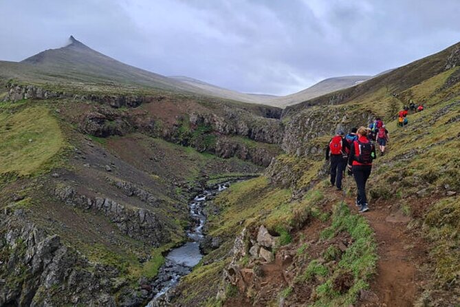 Day Trek to Akrafjall The Trolls Mountain - Orienteering training on real Iceland ground