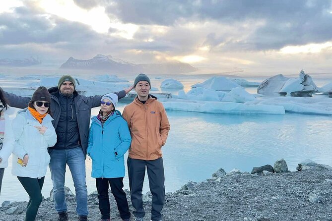 Diamond Beach & Jökulsárlón Floating Glacier Guided Day Tour - Vatnajökull National Park viewpoint: big-glacier scale without the hike
