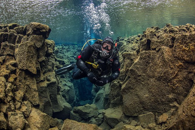 Dive the Divide: Silfra Fissure Scuba Tour | Reykjavik Pickup - Dry suit setup and the no-glasses-under-mask rule