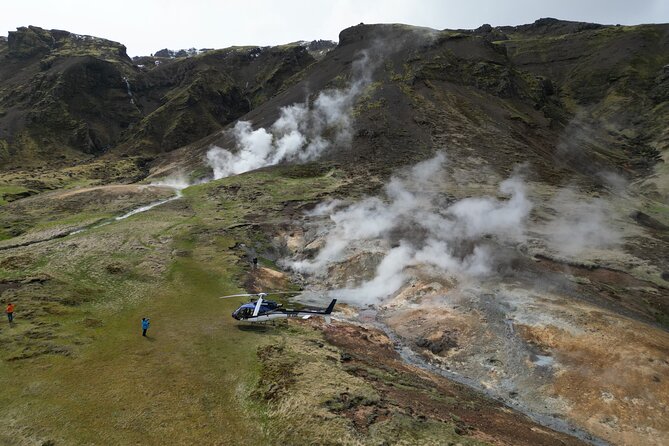 Fire and Ice Helicopter Tour: Glacier and Hengill Geothermal Area - The flight route you should expect: Reykjavik landmarks to the Glymur approach