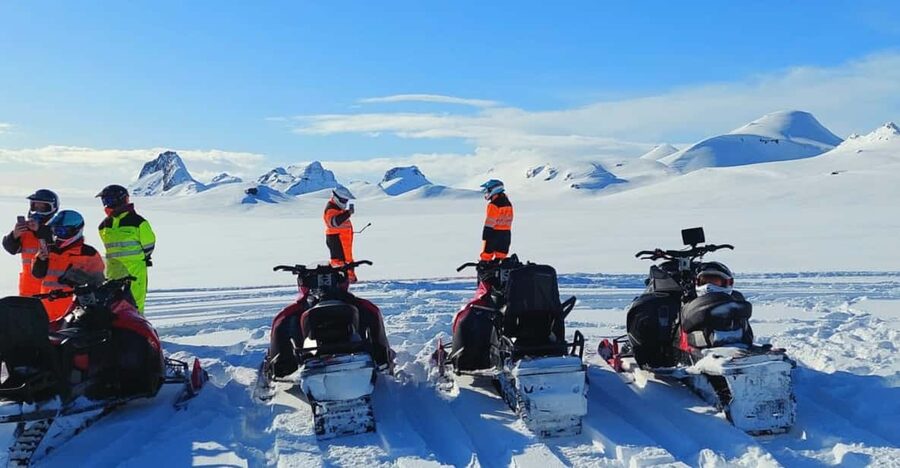 From Geysir: Snowmobile Adventure on Langjökull Glacier - The Super Jeep Ride Up: Bumpy Seconds, Big Payoff