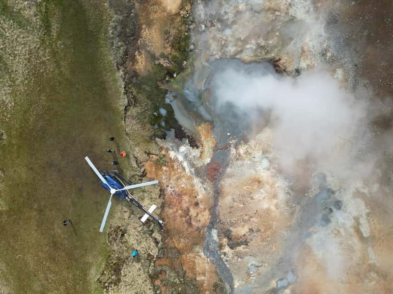 From Reykjavik: Fire And Ice Helicopter Tour with 2 Landings - Golden Circle from above: Þingvellir’s rift valley and the oldest parliament