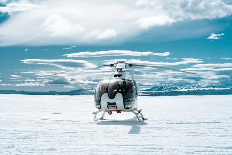 From Reykjavik: Fire And Ice Helicopter Tour with 2 Landings - From Ace FBO to Glymur: the fast pass over Iceland’s big sights