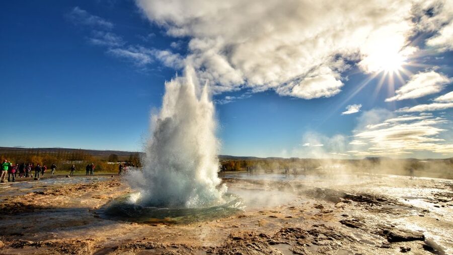 From Reykjavik: Golden Circle & Secret Lagoon Guided Tour - Geysir and Strokkur: watching eruptions without the stress