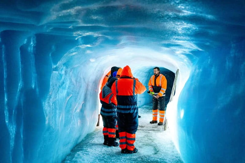 From Reykjavik: Into the Glacier Ice Cave Tour - Inside the Ice Tunnel: Blue Ice, Layers, and the Guided Walk