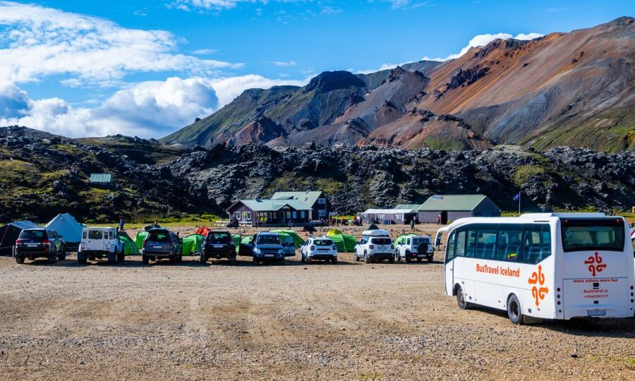 From Reykjavik: Landmannalaugar & Háifoss Waterfall Tour - Landmannalaugar Lauga-Loop Hike: Colorful Rhyolite Hills And Steam Pools