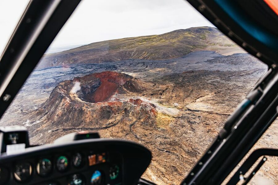 From Reykjavik: New Volcanic Area Helicopter Tour - The route: 40 minutes, multiple volcano stops, and why each one matters