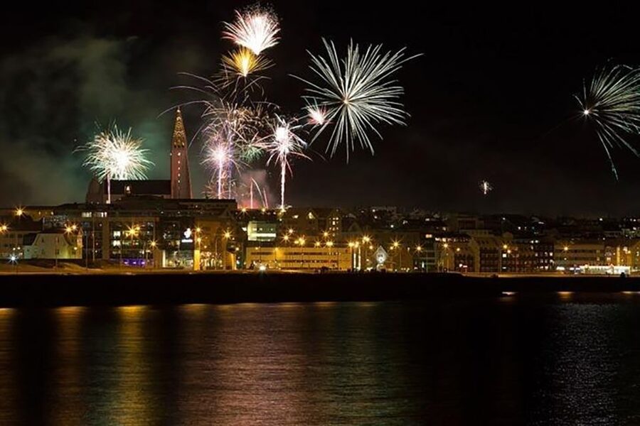 From Reykjavik: New Years Fireworks by Boat - Snacks, Drinks, and Comfort on Board