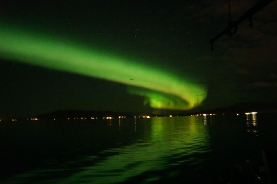 From Reykjavik: Northern Lights Boat Cruise - When clouds win: rescheduling with your free return ticket