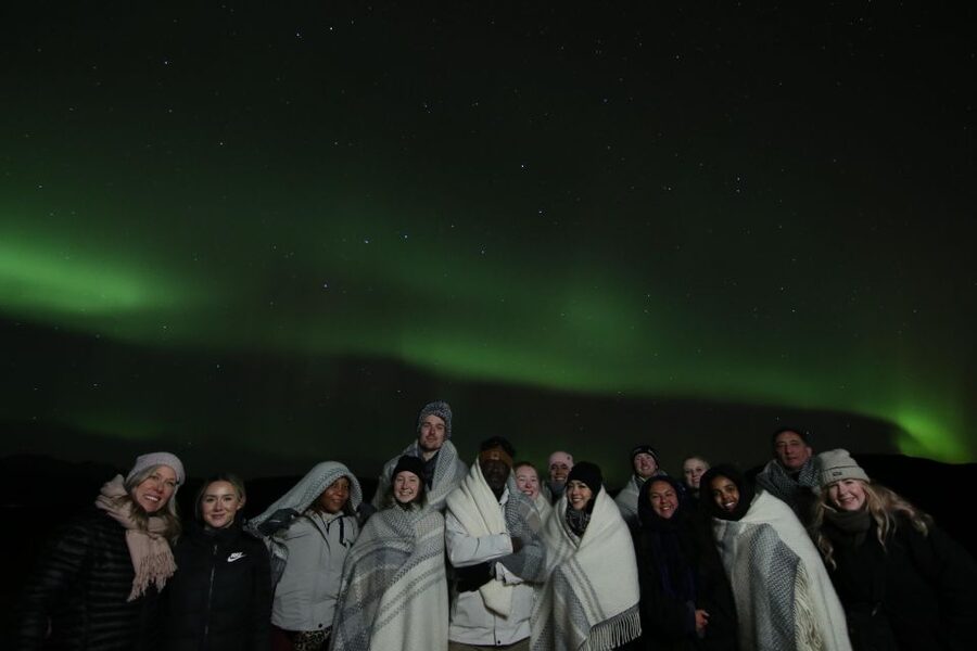 From Reykjavik: Northern Lights Tour with Hot Cocoa & Photos - The Stops Outside Reykjavik: Darker Skies, Secret Moments, and Sometimes Horses