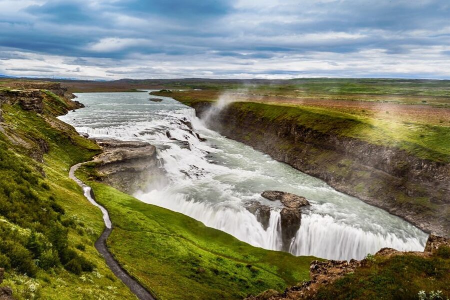 From Reykjavik Port: Golden Circle Shore Excursion - Gullfoss Waterfall: the stop that makes the day feel real