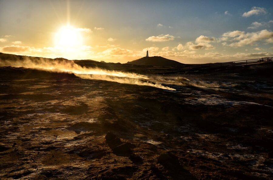 From Reykjavik: Reykjanes Geopark Tour & Airport Transfer - Reykjanes Geopark in a small group, not a rushed drive