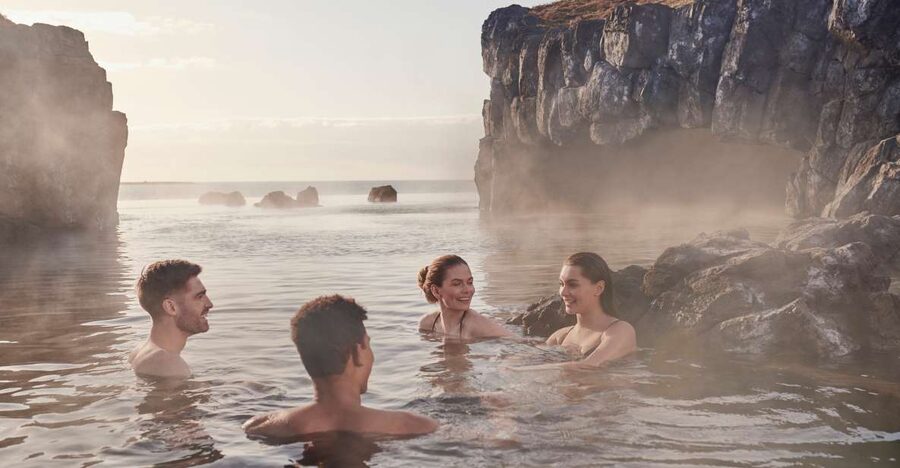 From Reykjavik: Reykjanes Geopark Tour and Sky Lagoon Visit - Sky Lagoon After the Hike: 7-Step Spa Ritual and Infinity Pool Time