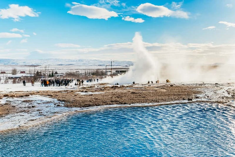 From Reykjavik: Small Group Golden Circle Day Trip - Gullfoss waterfall, the Golden Waterfall in real scale