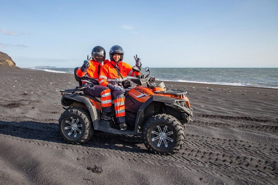 From Reykjavik: South Coast, Plane Wreck, & Beach ATV Tour - Seljalandsfoss: walking behind the falls is the real flex