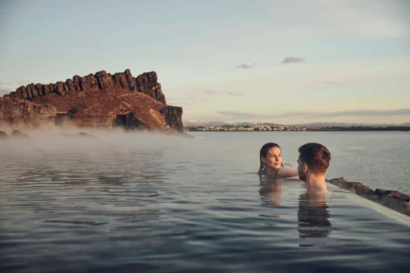 From Reykjavik: South Coast & Sky Lagoon Small-Group Tour - Skógafoss: roar first, then choose your view level
