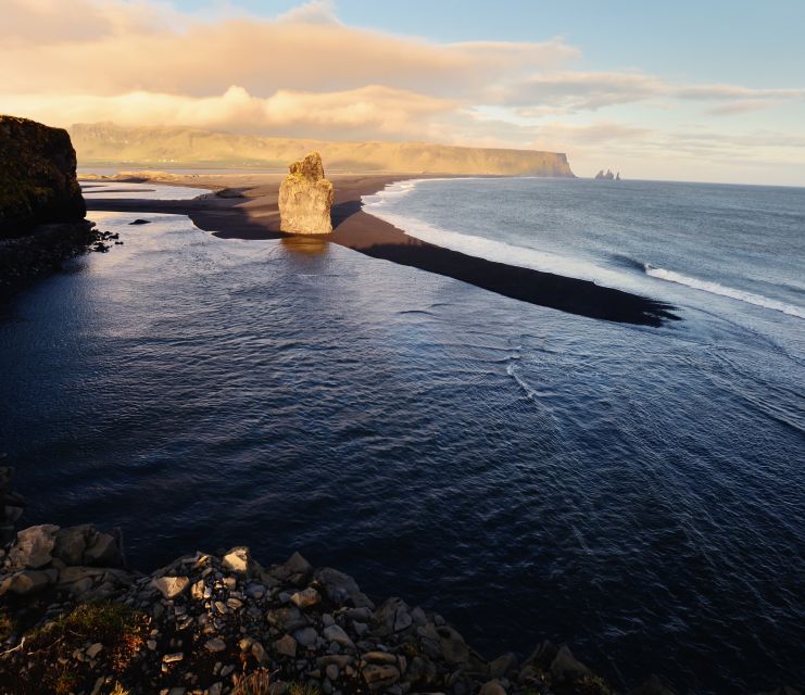 From Reykjavik: South Coast Small-Group Tour - Reynisfjara Black Sand Beach: Hexagonal Basalt and Eerie Beauty