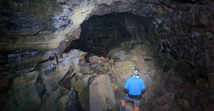 Geological Lava Tunnel Adventure - Arnarker Cave - The 5-Hour Caving Flow: From Helmet On to Tunnel Back Out