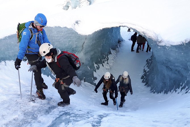 Glacier Hike and South Iceland Sightseeing from Reykjavik - Sólheimajökull glacier hike: crampons, safety, and what you see on the ice