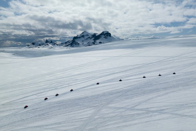 Glacier Snowmobiling and Natural Ice Cave Tour from Reykjavik - The Langjökull snowmobile hour and the natural ice cave