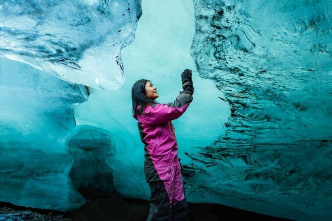 Glacier Snowmobiling and Natural Ice Cave Tour from Reykjavik - Gearing up at the glacier base camp, Geldingafell stop