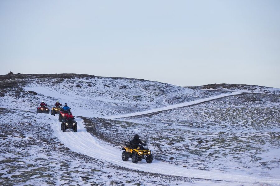 Golden Circle and ATV: Full-Day Combo Tour from Reykjavík - Reykjavík Peak ATV Ride: Driving Up Mount Hafrafell for the View