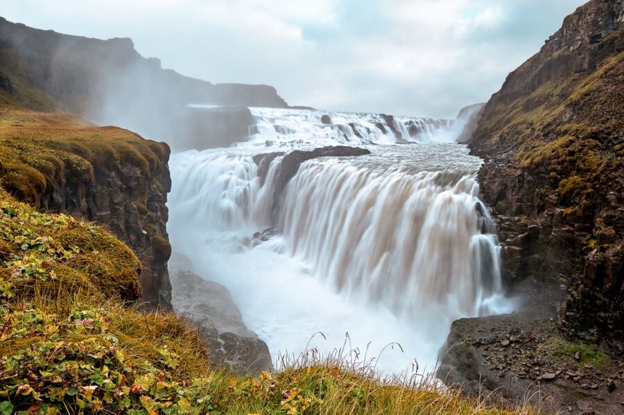 Golden Circle and Kerið Crater Small Group Tour - Gullfoss Waterfall: The Classic Power Stop Gets the Time It Deserves