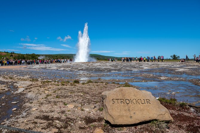 Golden Circle and Laugarás Lagoon Small Group Tour - Entering the Golden Circle Loop From Reykjavik