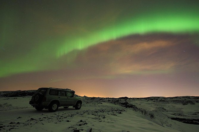 Golden Circle and Northern Lights Superjeep Tour from Reykjavik - Gullfoss Waterfall and the Golden Falls Mist Effect