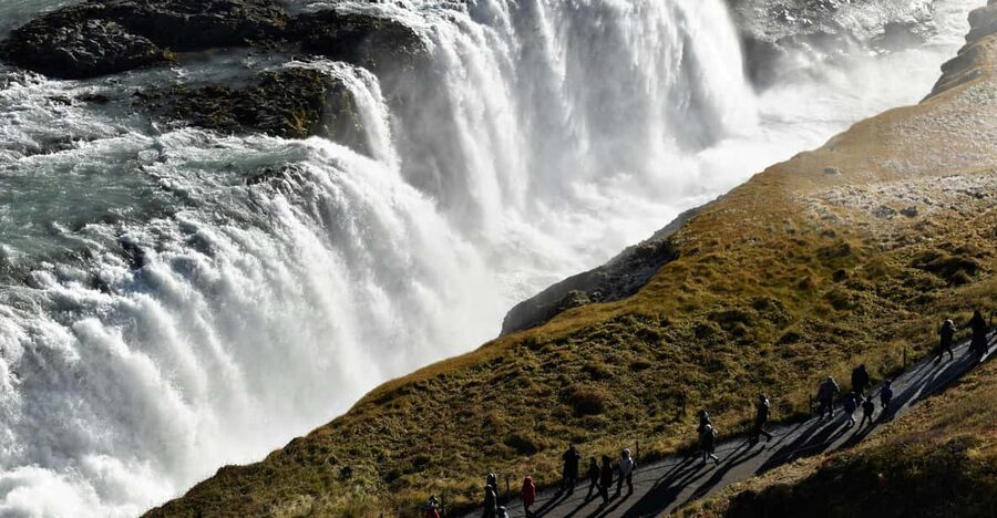 Golden Circle & Blue Lagoon(Premium Entrance) - PRIVATE TOUR - Geysir hot spring area: eruptions up to 30 meters, paced by your guide