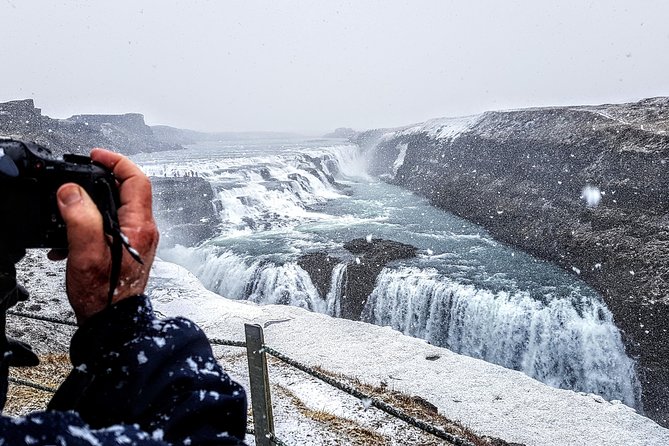 Golden Circle Private Day Tour - up to 9 passengers - Gullfoss waterfall: what 30 minutes should feel like