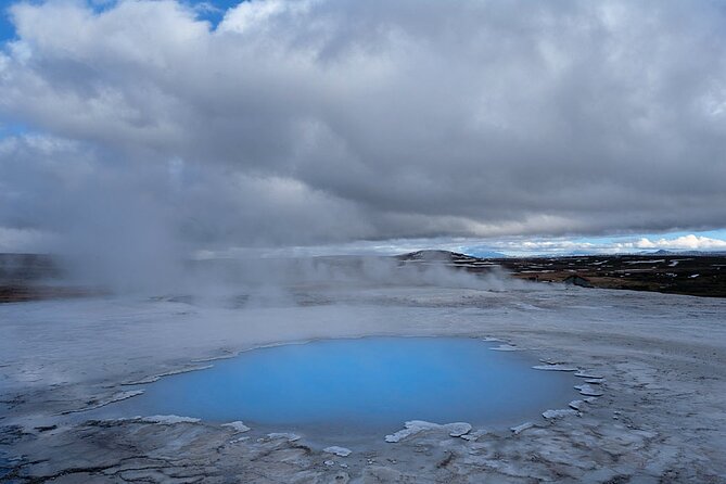 Golden Circle Super Jeep Adventure with Snowmobiling on Glacier - Geysir and Strokkur: watching steam do its thing