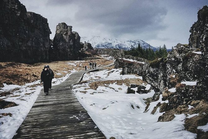 Golden Circle Super-Jeep Tour and Snowmobiling from Reykjavik - Gullfoss: where the Golden Circle turns loud and dramatic