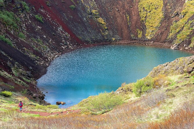 Golden Circle Tour from Reykjavík Þingvellir Geysir & Gullfoss - Stop 6: Kerið Crater Color Before Heading Back