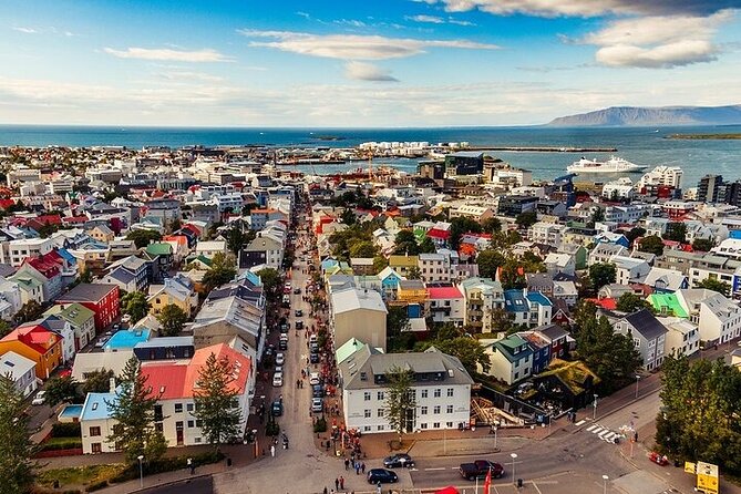 Helicopter Tour: Reykjavik City with landing at Mount Esja - Reykjavik From Above: Colorful Roofs, Parks, and the Harbor View