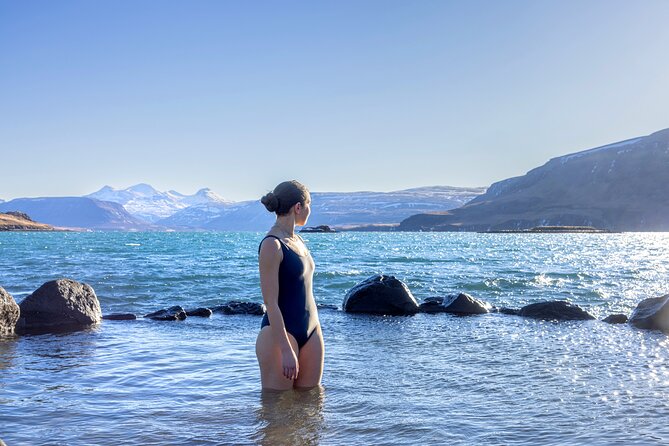 Hvammsvík Hot Springs Admission Ticket - Geothermal pools, salt water, and the smell test that people actually notice
