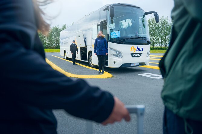 Iceland: Airport Transfer Between Reykjavík Center and Keflavík - Boarding the coach and getting settled for the KEF run