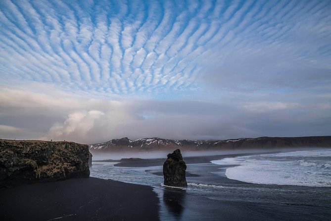 Iceland's South Coast Full Day Tour from Reykjavik - Sólheimajökull glacier viewpoint: admission included, expect wind