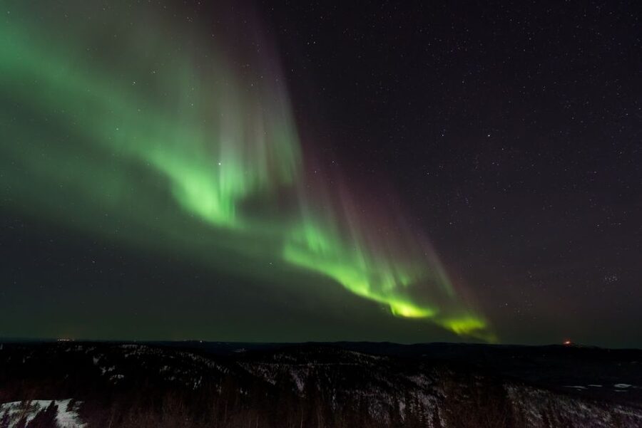 Iceland: South Coast and Northern Lights Tour - Skógafoss: powerful cascades and that top-view payoff
