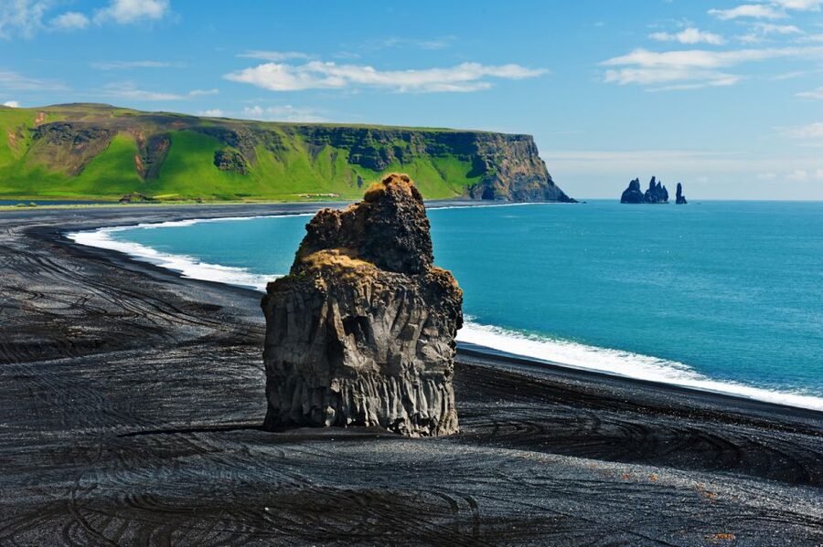 Iceland: South Coast and Northern Lights Tour - Sólheimajökull glacier and Reynisfjara’s black sand basalt drama