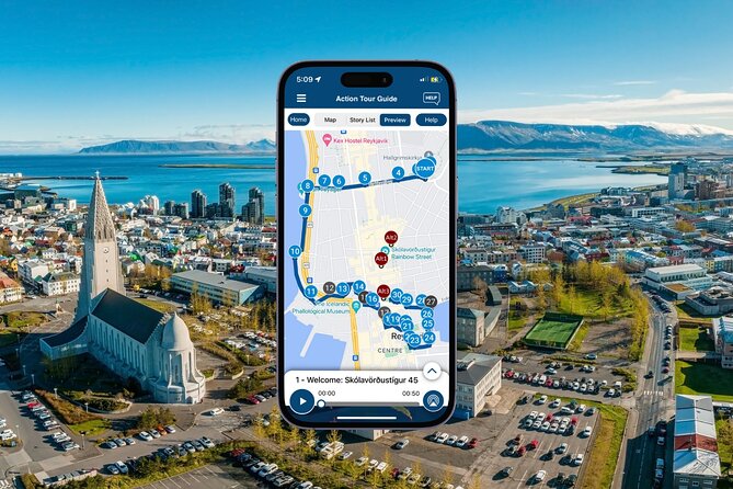 Icelands Reykjavik Self Guided Walking Audio Tour - Key highlights to expect