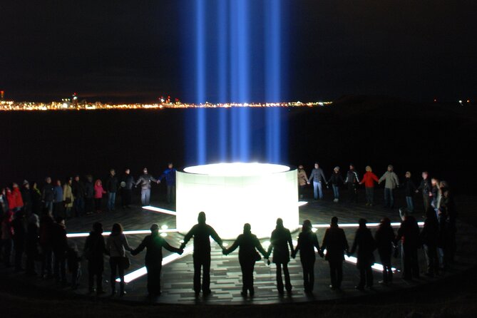 Imagine Peace Tower Tour on Viðey island | John Lennon tribute - The boat ride out of Reykjavik Old Harbour: short, cold, and cinematic