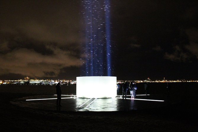 Imagine Peace Tower Tour on Viðey island | John Lennon tribute - The lit moment: photographing the beam and feeling the message