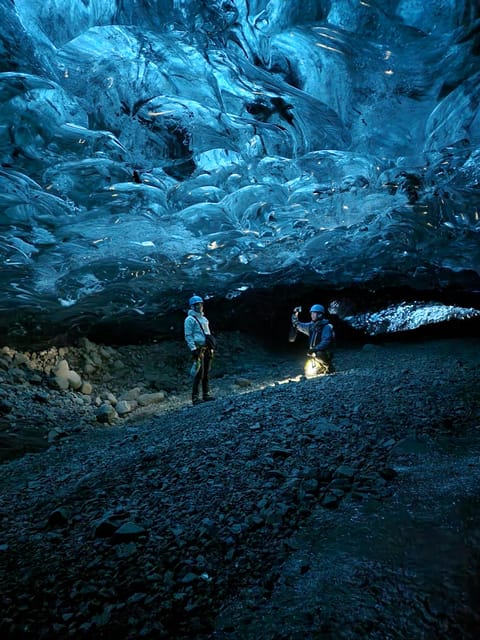 Jökulsárlón: Blue Ice Cave Tour and Glacier Walk - The glacier walk (1 to 1.5 hours): moderate to hard, but guided