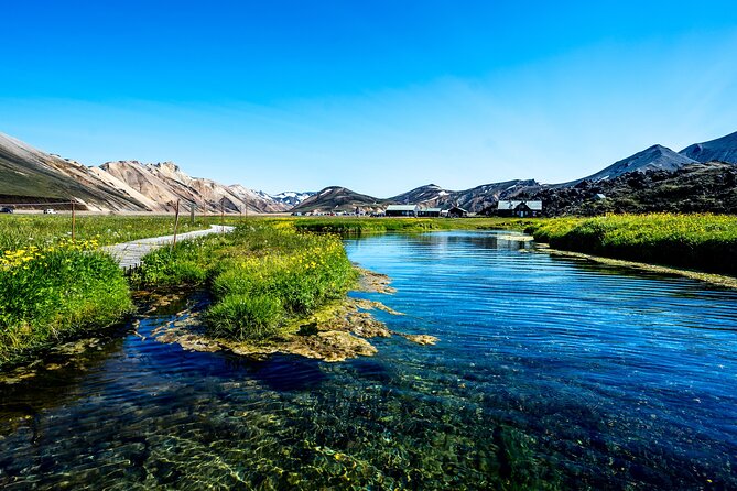 Landmannalaugar Hike & the Valley of Tears from RVK & Selfoss - Stop 1, Landmannalaugar: rhyolite colors, geothermal water, and a hike you can pace